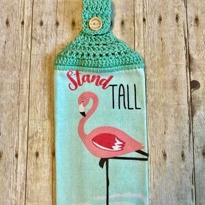 Crochet Top Single Thickness Hanging Stand Tall Handmade w Love Stand Tall